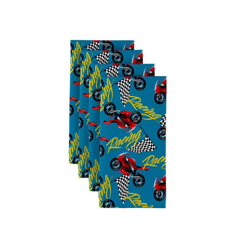 Ehren Polyester Abstract Square Napkin