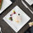Carina 30 Piece Fine Porcelain Square Dinnerware Set, Service For 6