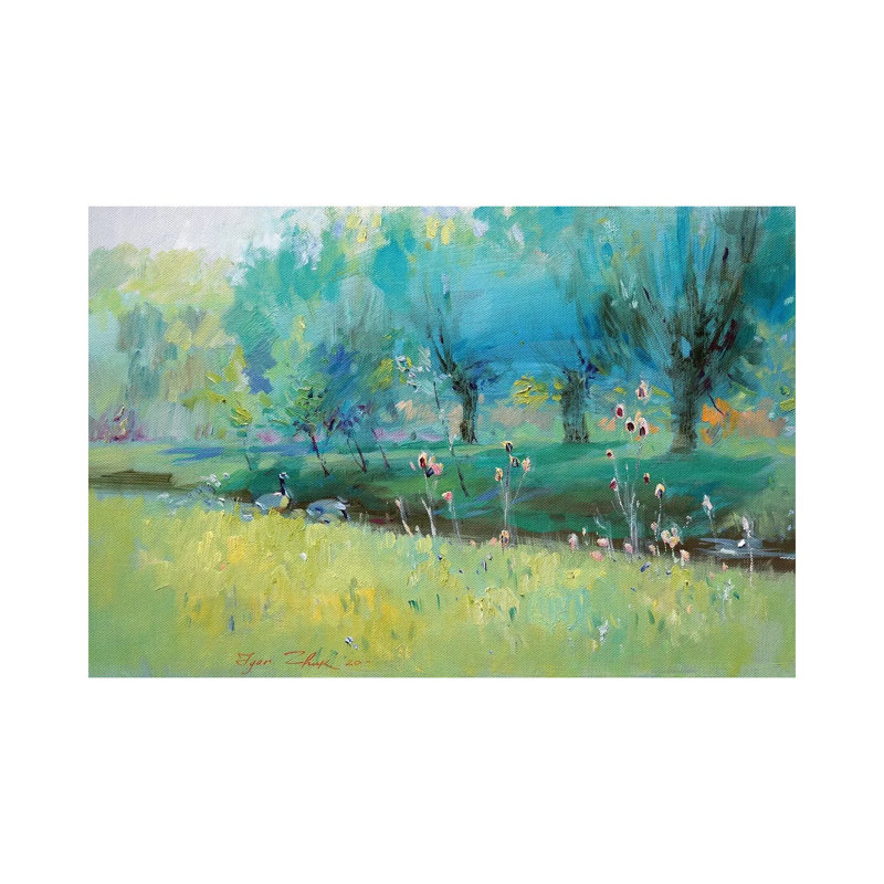 Wild Geese by Igor Zhuk - Wrapped Canvas Painting