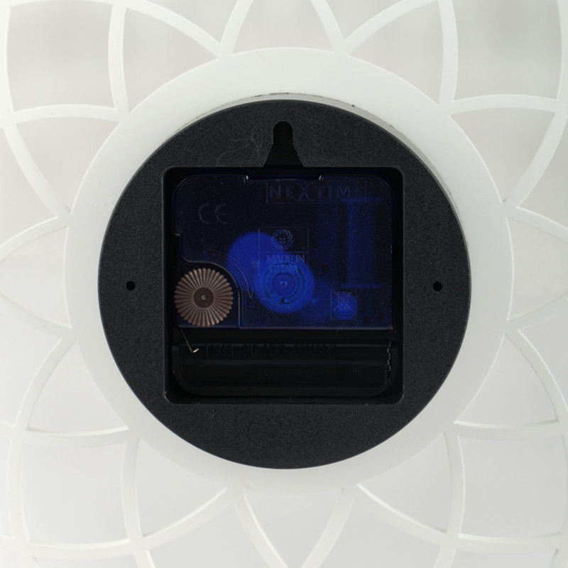 Horloge murale blanche Dreamcatcher