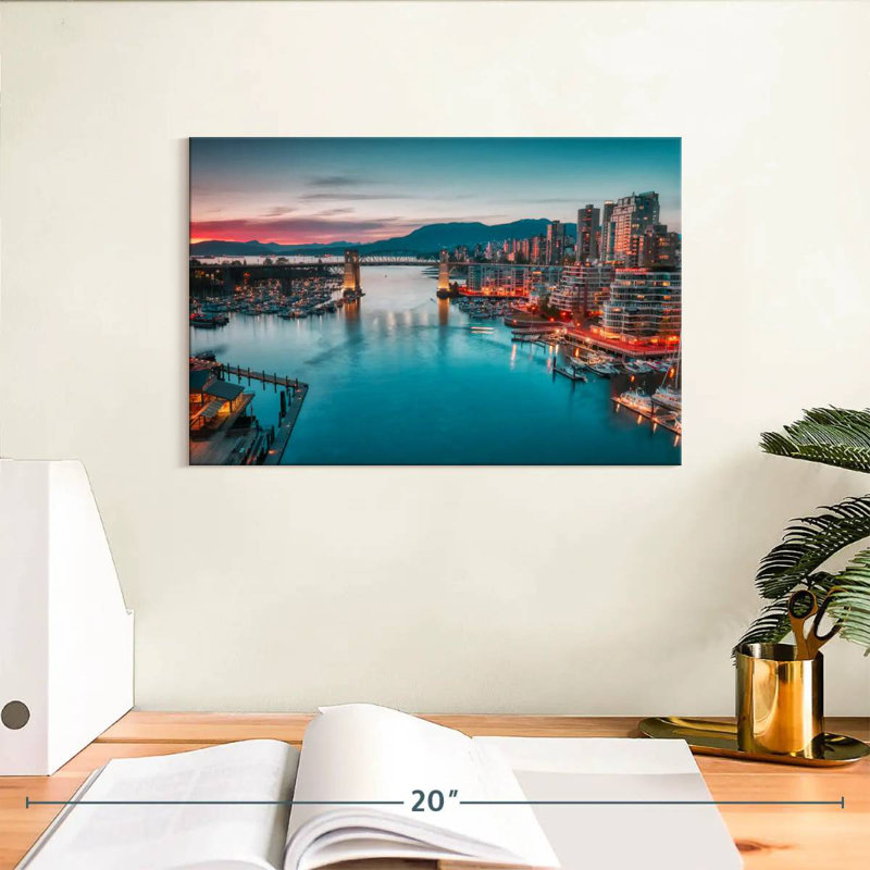 Tergel Vancouver Waterfront Skyline, H 8 po x l 12 po