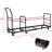 Heavy Duty Folding Chair Cart with Wheels – Rolling Storage Rack Dolly, Holds 50 Chairs, 500 LBS (77"Wx19.7"Dx40"H)-126393385