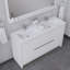 Ensemble de meuble-lavabo double 60 po Feike-173246108