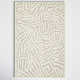 Talullah Abstract Hand Tufted Wool Area Rug in Beige/Gray