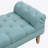 Button-Tufted End Of Bed Bench,Large Upholstered Ottoman,Foot Rest With Legs,Footstool With Rolled Arms,Upholstered Fabric Bench,Indoor Bench For Bedroom,Living Room,Entryway,Dusty Teal-585680570-585680568