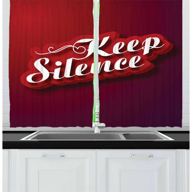 Tailored Kitchen Curtain