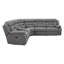 Canapé modulaire électrique 4 pièces Higgins-122268765