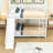 Full Over Full Metal Bunk Bed with Slide, Guardrail and Ladder-1795142921