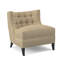 Chaise d'appoint avec coussin en polyester de 29 po de largeur Social-41242336-96915533