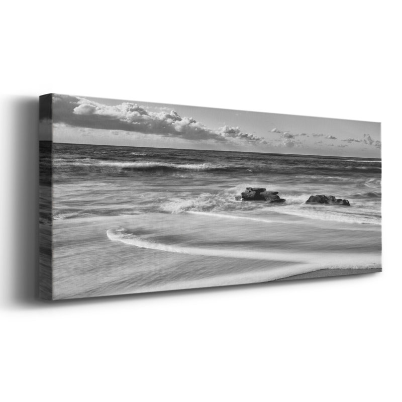«Whispering Sands Beach» sur toile, H 20 po x l 50 po x P 1,5 po