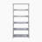 Estrela 30.5" Transitional Wood Bookcase with Five Fixed Shelves, Solid Wood Construction & Vertical Storage Tiers-915148724