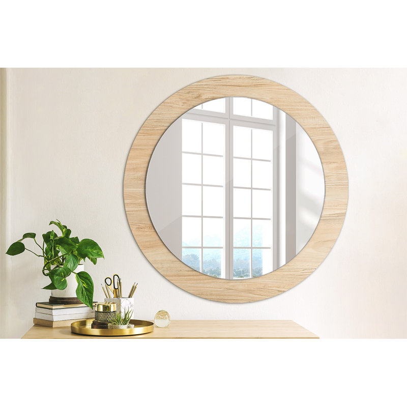 Huldar Glass Flat Wall Mirror