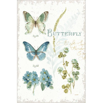 " My Greenhouse Botanical Butterfly "