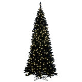 Grobmyer 9' H Lighted Artificial Fir Christmas Tree