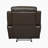 Milford 41" Transitional Faux Leather Glider Reclining Chair with Gentle Gliding Motion & Tab Pull Reclining-937699997