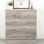 Commode haute 5 tiroirs Rustic Gray
