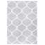 Tapis gris clair / blanc Fleuriane-1294557848