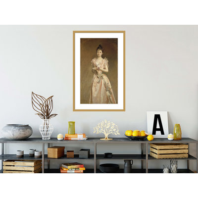 Miss Grace Woodhouse, John Singer Sargent, impression giclée sur cadre