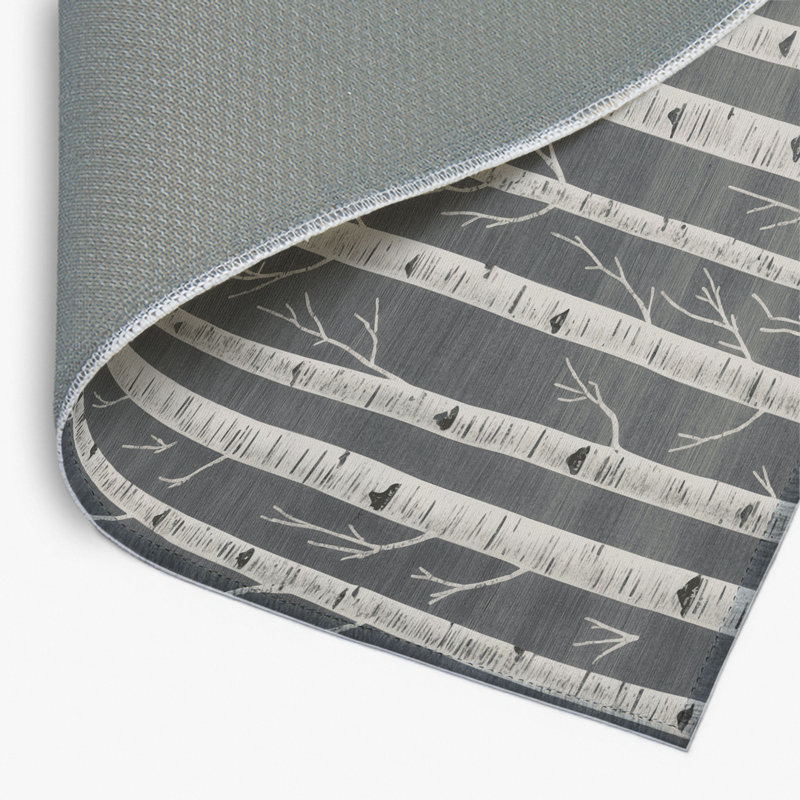 Tapis intérieur et extérieur gris Nature, Rectangulaire 2 pi x 3 pi