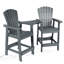 Chaise haute Adirondack avec table Cezalinda-1559659535
