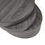 Table basse rotative Modernesque - Noir mat (y compris la table basse, sans les chaises)