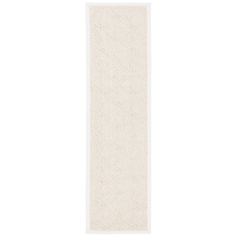 Woodmansee Natural Fiber Flat Weave Wool & Jute Rug, Runner 2'3" x 8'
