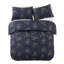 100% Microfiber Flora Reversible Duvet Cover with Pillowcases-108813157