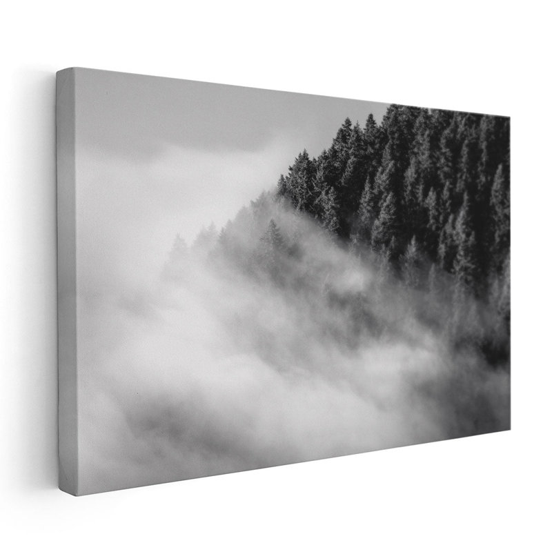 «Fog and Forest I», impression sur toile, H 32 po x l 48 po