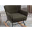 Solid wood +metal Rocking Chair-1884391867