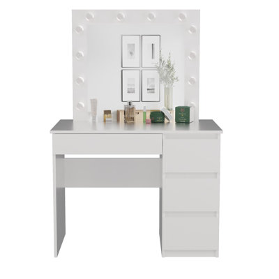 Byson Dressing Table with Mirror