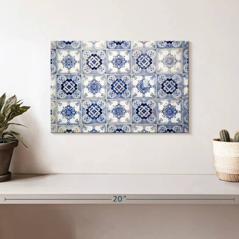 Carreaux Kerner Azulejo à Lisbonne, H 8 po x l 12 po