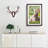 Rabbit In A Green Field - Single Picture Frame Print on MDF-56863888-56863891