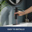 Single-handle Bathroom Faucet with Drain Assembly-74857521