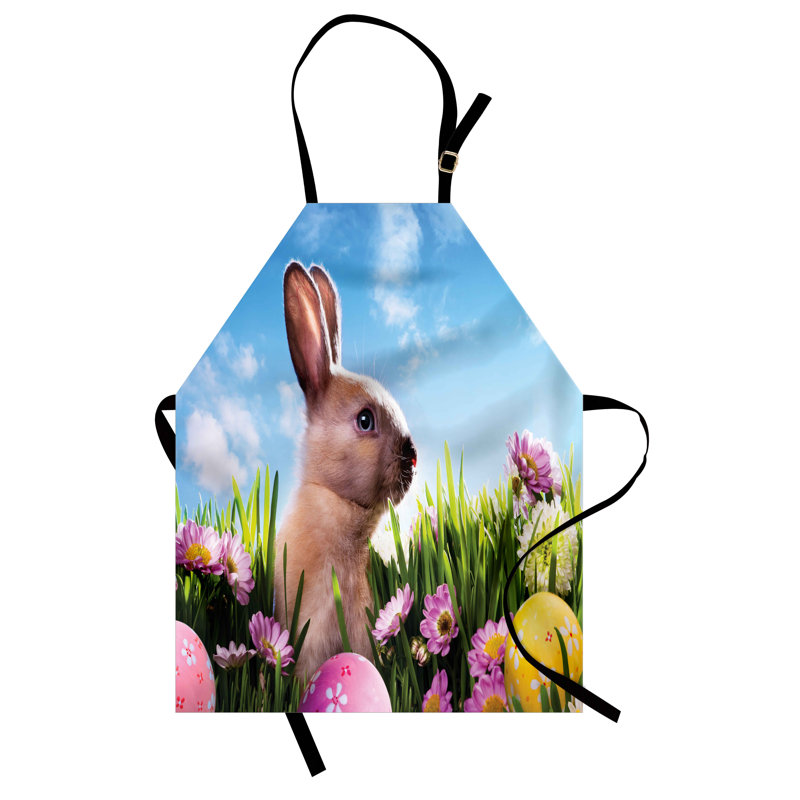 No Pattern Bib Apron