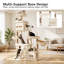 184cm Tall Anti-Tip Cat Tree Tower with Spacious Perches, All-in-One Cat Furniture for Large Cats, Multiple Interactive Areas & Extra-Large Sisal Scratching Board, Beige-964451902