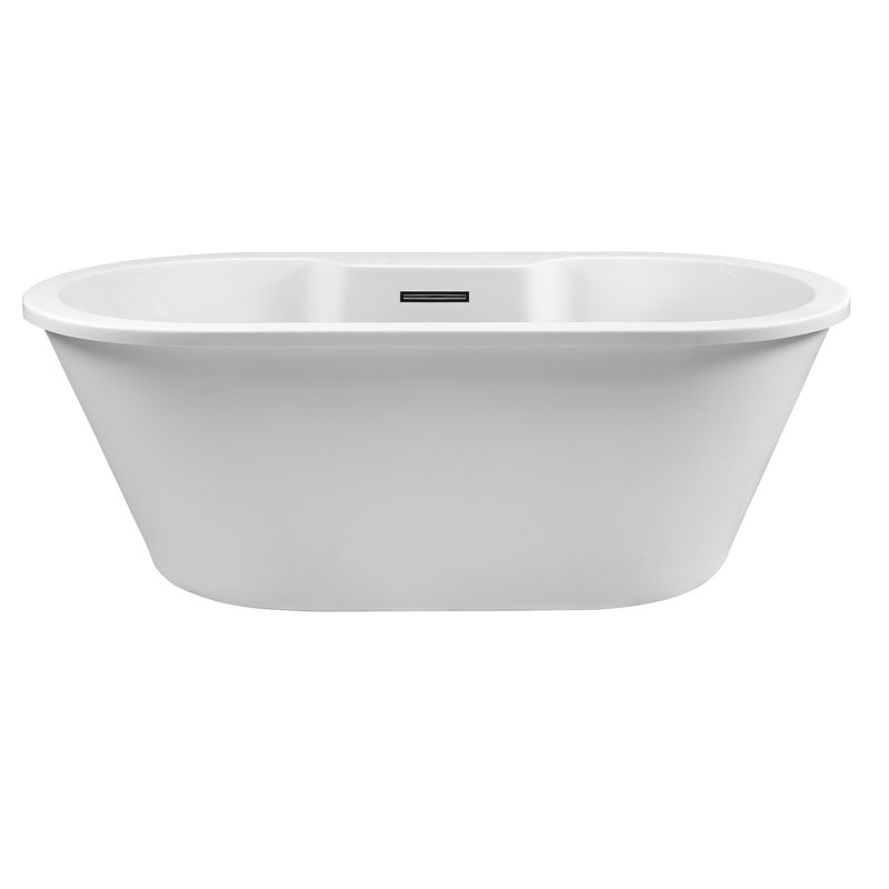 New Yorker 10 Freestanding Soaker Tub, White