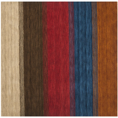 Frann Hand Loomed Wool Striped Rug