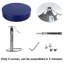 Tabouret pivotant à hauteur réglable-1253293781