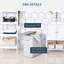 Wood Laundry Bin with Handles-1034889747