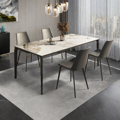 Simple and elegant dining table