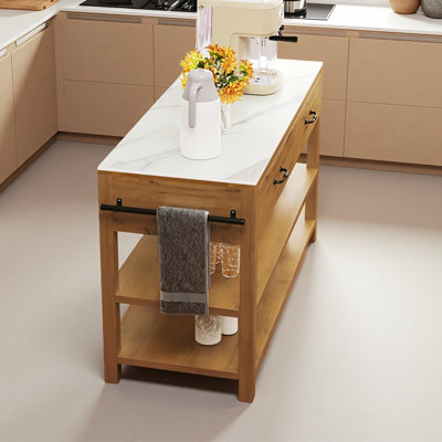 Modern Multi-Functional Marble Kitchen Islands