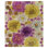 Floral Area Rug in Purple/White