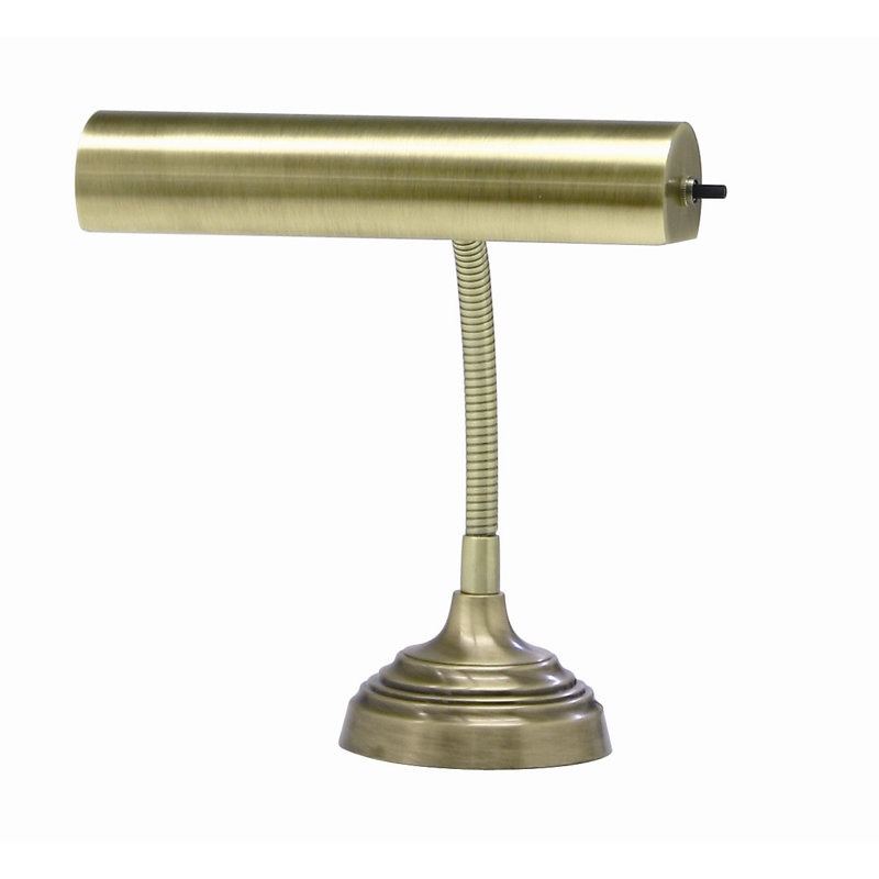 Lampe piano 11,5 po Ola, Laiton antique