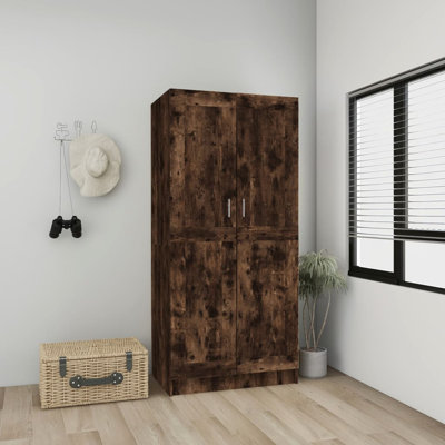 Hindelang 2 Door Manufactured Wood Wardrobe