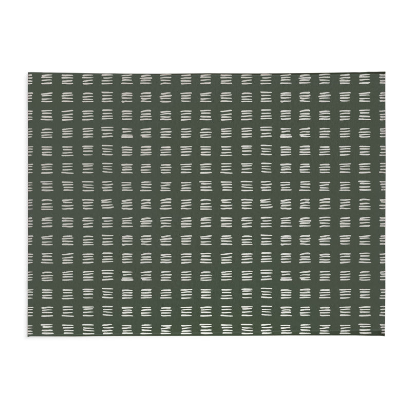 Dash Lightweight Non-Slip Kitchen Mat, Chimichurri, Rectangle 3' x 5'