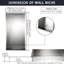  Anman Stainless Steel Shower Niche 24" X 12" Recessed Bathroom Shelf For Shower Storage Embedded Shower Niche Single Layer (64cm X 33.6cm)