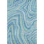 Tapis bleu Prisco lavable à la machine de qualité supérieure-1840976934