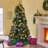 7FT Noble Hinged Tree With/Without Lights