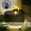 Outdoor Heart-Shaped Fountain Water Feature Decoration - Concrete-Effect Courtyard Pool Landscaping With Lights, Water Pump And Pebbles, Suitable For Terrace, Pond, Courtyard And Home Decoration (, Dimensions: 17.8"H*17.8"L*11.8"W)-1961200738