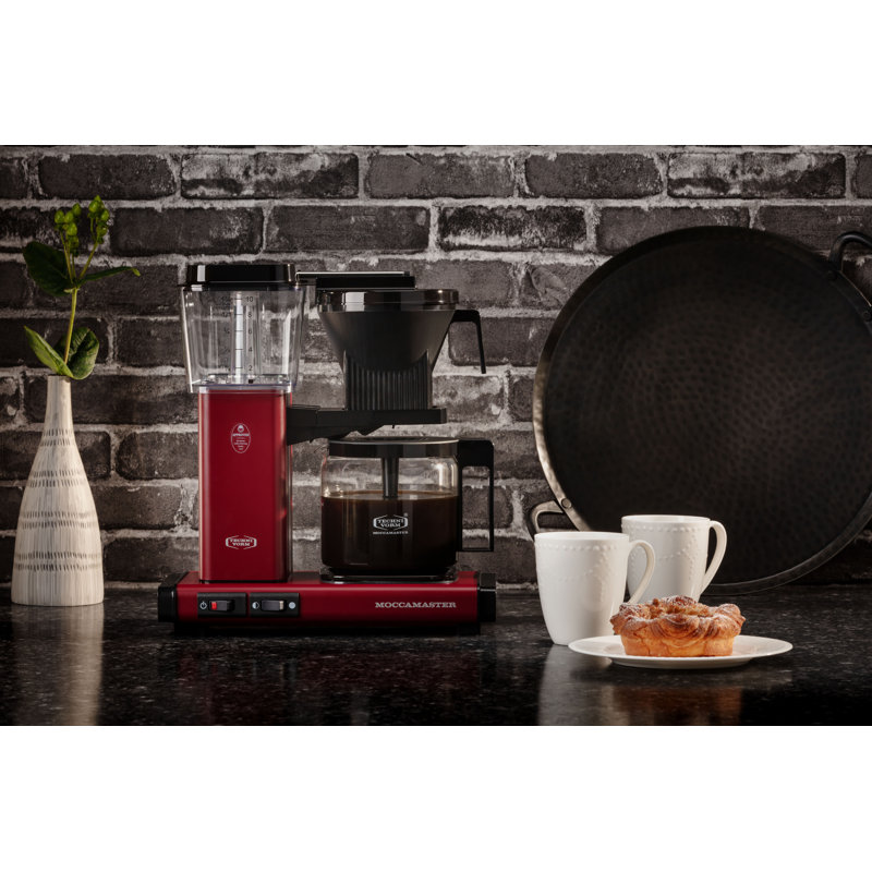 Moccamaster 10-Cup Coffee Maker, Orange